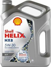 Моторное масло Shell Helix HX8 ECT 5W-30 4 л