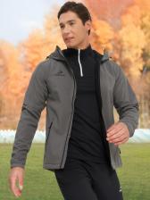 Мужская спортивная куртка Demix Легкая куртка мужская, Серый 4680577377987