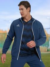 Мужская спортивная куртка Demix Ветровка мужская, Синий 4680577377642