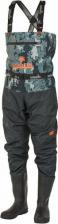 Мужской спортивный комбинезон Norfin Забродный полукомбинезон PILOT CAMO BOOTFOOT 83400-43-M