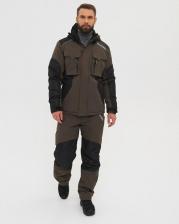 Мужской спортивный костюм Huntsman Костюм демисезонный Торнадо -15 ткань Breathable цвет Хаки 56-58 182-188
