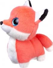 Мягкая игрушка ABtoys Мягкая игрушка "Глазастики. Лисичка" рыжая, 18 см