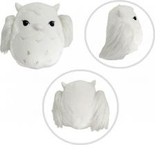 Мягкая игрушка ABtoys Мягкая игрушка "Сова белая" полярная, 20 см
