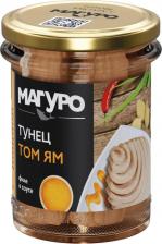 Мясные/рыбные консервы Магуро Тунец полосатый филе в соусе Том-Ям