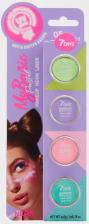 Набор косметики 7Days Набор графических лайнеров для макияжа MY BASIC UVglow Neon Pastel, тон 05 Let's Party