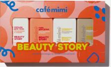 Набор косметики Cafe Mimi Набор для ухода за телом и волосами BEAUTY STORY 4 шт