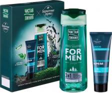 Набор косметики Чистая Линия Подарочный набор косметики для мужчин for men Taiga