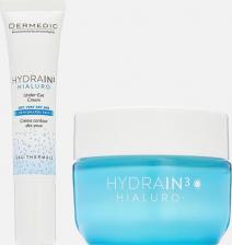 Набор косметики Dermedic Hydrain3 Hialuro - Подарочный набор для интенсивного увлажнения
