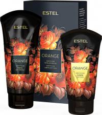 Набор косметики Estel Подарочный набор для ухода за телом Orange увлажняющий 200 150 мл