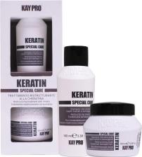 Набор косметики KayPro Keratin Restructuring Set, Набор: шампунь, 100 мл + маска, 100 мл