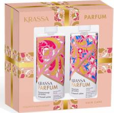 Набор косметики Krassa Подарочный набор Parfum Изящный шёлк, шампунь 400 мл+кондиционер 400 мл