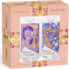 Набор косметики Krassa Подарочный набор Parfum Великолепный бархат, шампунь 400 мл+кондиционер 400 мл