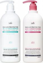 Набор косметики La'dor Набор Damage Protector Acid Shampoo 1 шт & Damage Protector Acid Conditioner 1 шт