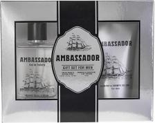 Набор косметики Parfums Genty Мужская парфюмерия Подарочный набор AMBASADOR