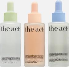 Набор косметики The Act Набор из трех сывороток - для сияния кожи, увлажняющая, масло для лица
