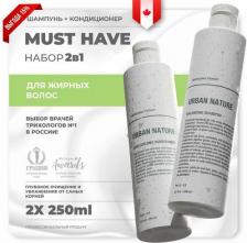 Набор косметики Urban Nature Набор для ухода за волосами Mini Kit BALANCE