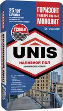 Наливной пол Unis Универсальный быстротвердеющий наливной пол Горизонт Монолит