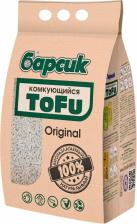 Наполнитель для кошачьего туалета Барсик Наполнитель для кошачьих туалетов Тофу, комкающийся, 30 л