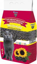 Наполнитель для кошачьего туалета Барсик наполнитель эко кубанская семечка для взрослых кошек - 4,54 л