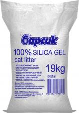 Наполнитель для кошачьего туалета Барсик наполнитель впитывающий 100% силикагелевый, 47,5 л (19 кг)