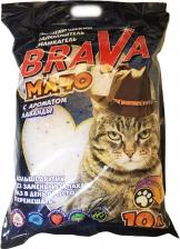 Наполнитель для кошачьего туалета Brava Наполнитель силикагелевый, Мачо, лаванда, 10 л