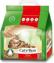 Наполнитель для кошачьего туалета Cat's Best Original наполнитель древесный комкующийся (10 л.)