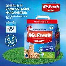 Mr.Fresh F601 Наполнитель для короткошерстных кошек 4,5л 2,1кг