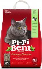 Pi-Pi-Bent Наполнитель "Сенсация свежести" комкующийся для кошек 10кг 24л