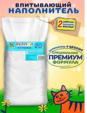 Наполнитель для кошачьего туалета PrettyCat Наполнитель для кошачьего туалета Premium, 20 кг