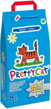 Наполнитель для кошачьего туалета PrettyCat Наполнитель Впитывающий " Naturel" цеолит + силикагель, 20 кг