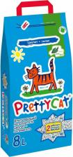 Наполнитель для кошачьего туалета PrettyCat Наполнитель Впитывающий " Naturel" цеолит + силикагель с ароматом АЛОЭ, 4 кг