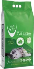 Наполнитель для кошачьего туалета Van Cat Aloe Vera 5 кг комкующийся наполнитель для кошачьих туалетов без пыли с ароматом алоэ вера