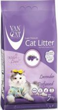 Наполнитель для кошачьего туалета Van Cat Наполнитель для кошачьего туалета Лаванда комкующийся 10кг