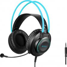 Наушники A4Tech FH200i, Black/Blue