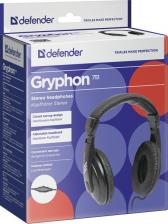 Наушники Defender Gryphon 751, Black (63751)