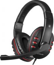 Наушники Defender Warhead G-160, Black/Red (64113)