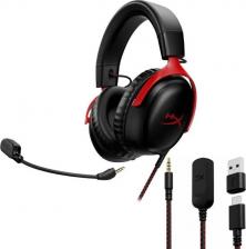 Наушники HyperX Cloud III Wireless, Black/Red