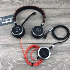 Наушники Jabra Evolve 40 UC Stereo USB-C, Black (6399-829-289)