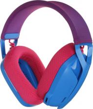 Наушники Logitech G435, Blue/Raspberry