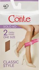 Носки Conte Elegant Женские гольфы, 40 den, размер 23-25, бежевый