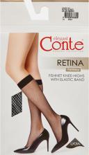 Носки Conte Elegant Женские гольфы, в сетку, размер 23-25(36-39), черный