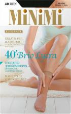 Носки MiNiMi Комплект носков женских BRIO 40 lycra (2 п.) черных UNI