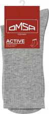 Носки Omsa Носки и следки Active 116 Носки мужские высокая резинка Grigio Melange 0