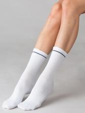 Носки Omsa Носки мужские Active 115 Bianco/Blu, размер 39-41