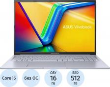 Ноутбук Asus K3605VC-RP370 [Intel Core i5, 16", 2.1 ГГц, 1920 x 1200, DDR4, 16 Гб, 512 Гб, 512 Гб, Free DOS/без ОС, Intel Core i5 13420H / 2.1 ГГц]