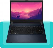 Ноутбук Asus P1440F-FQ3042 [Intel Core i3, 14", 2.1 ГГц, 1366 x 768, DDR4, 4 Гб, 1 Тб, Free DOS/без ОС, Intel Core i3 10110U]