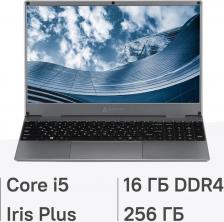 Ноутбук Azerty Novel RBI-4510 [Intel Core i5, 15.6", 1.1 ГГц, 1920 x 1080, 16 Гб, 512 Гб, 512 Гб, Windows 11 Pro, Intel Core i5 1030NG7]