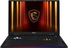 Ноутбук MSI Raider 18 A2XWIG-204 [Intel Core Ultra 9, 18", 2.8 ГГц, 3840 x 2400, DDR5, 64 Гб, 4 Тб, 64 Гб, Windows 11 Home, Intel Core Ultra 9 285HX / 2.7 ГГц]