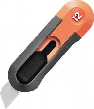 Нож канцелярский Deli Отличительной особенностью данной модели является её безопасность – в обычном "режиме" нож не фиксируется и "прячется" в корпус при убирании пальца