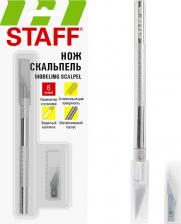 Нож канцелярский Staff Нож 238258, комплект 8 шт